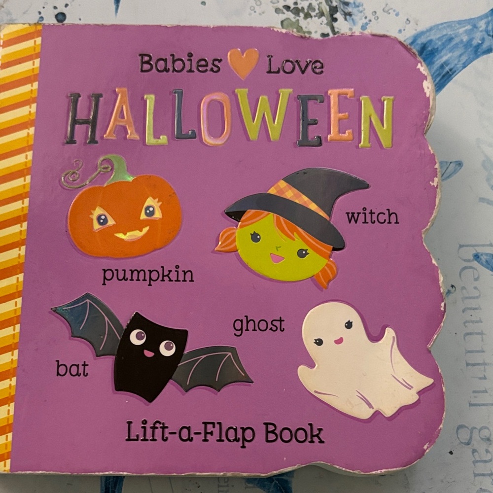 Babies love Halloween Lift-a-Flap Book for Kids